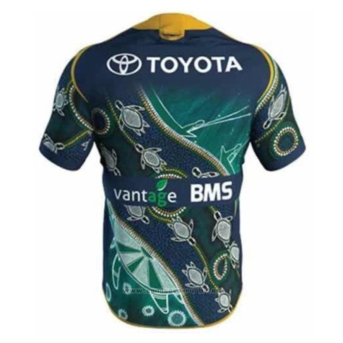 Camiseta North Queensland Cowboys Rugby 2021 Conmemorative